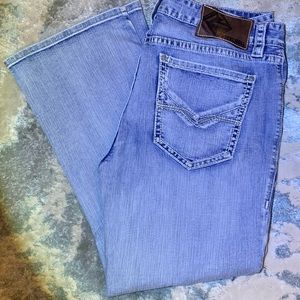 Men’s Rock & Roll Denim Relaxed Bootcut 36x30 Brand New